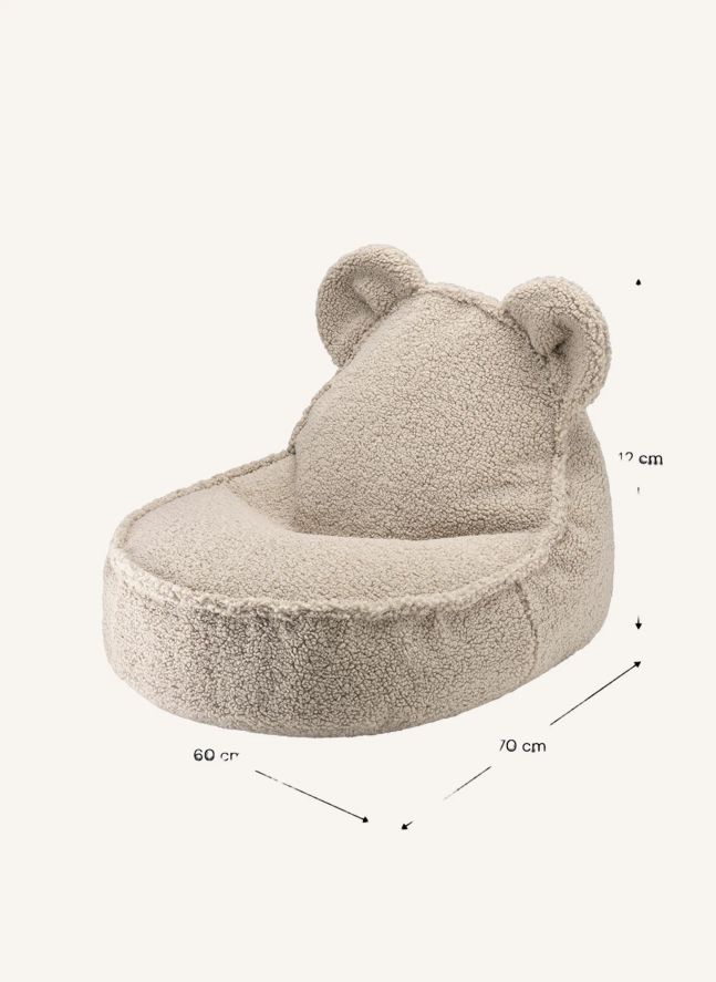 Teddy Bear armchair | Beige
