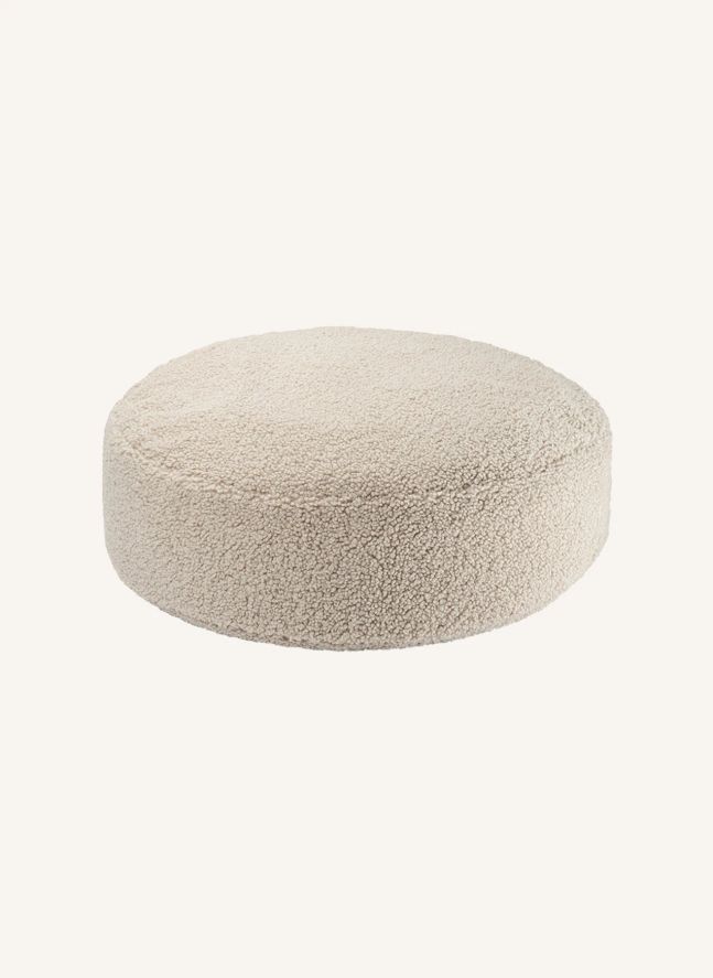 Teddy pouffe | Beige