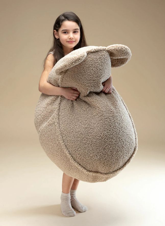 Fauteuil en teddy Bear | Beige