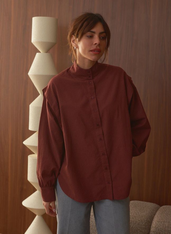 Chemise Alice - Collection Femme | Brun