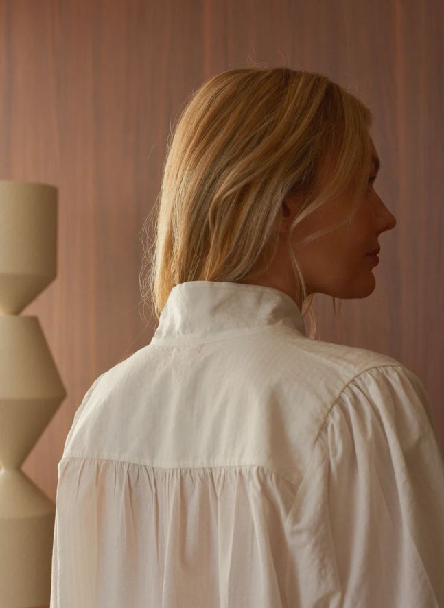 Blouse Clera - Collection Femme | Blanc cassé