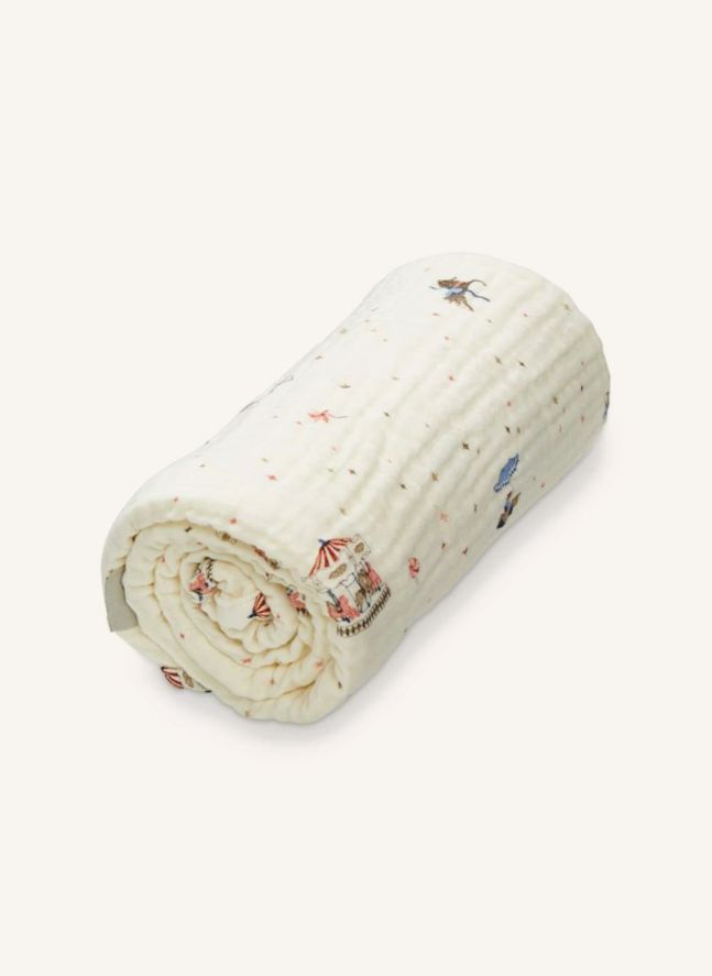 Couverture en mousseline Carrousel