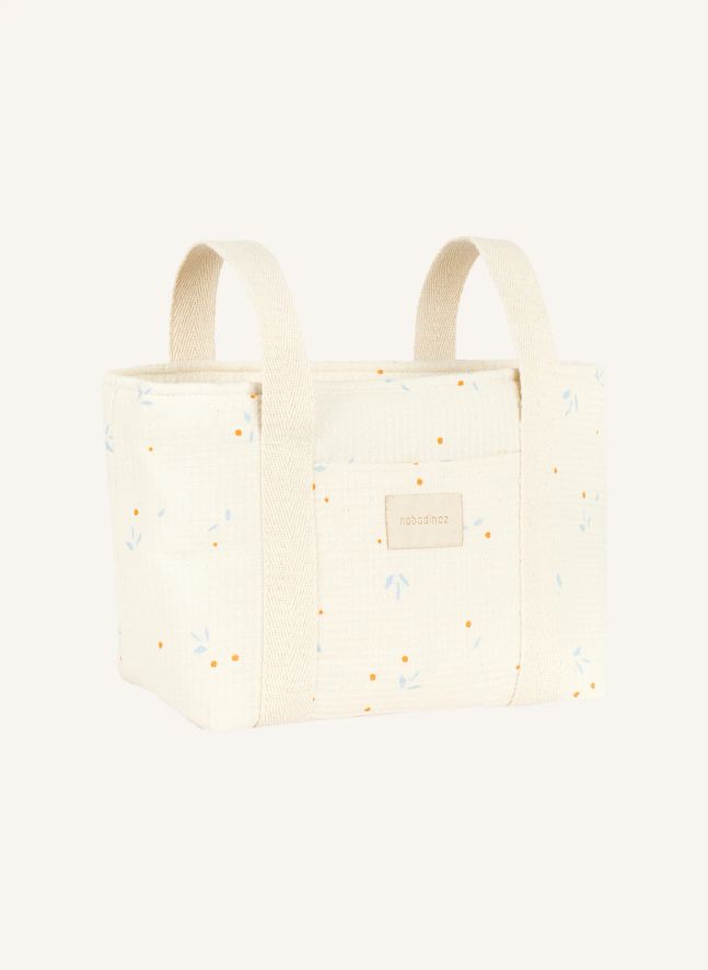 Organisateur de poussette Opera Orange Cherries | Beige
