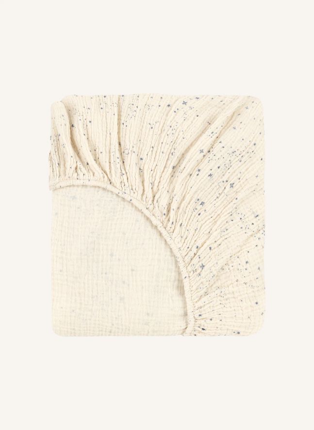 Drap-housse Wabi Sabi Milky Way | Bleu
