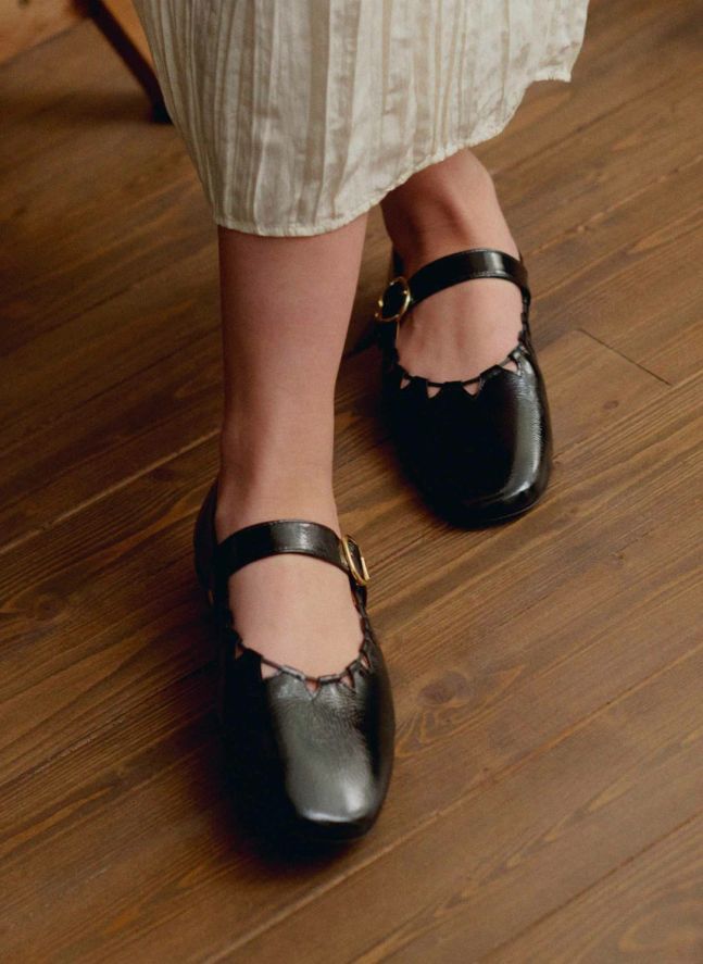 Ballerines Ginger | Noir