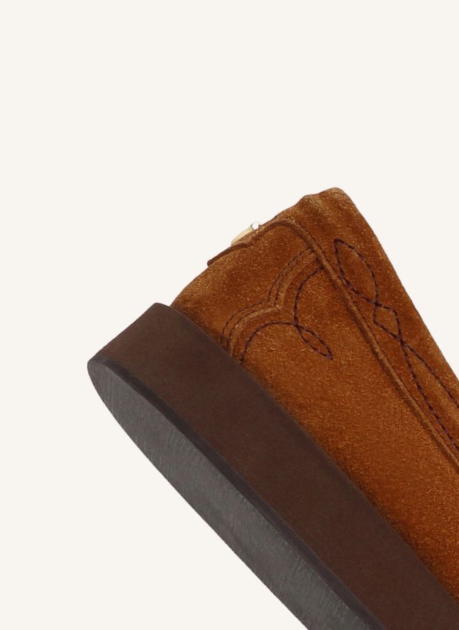 Mocassins Totem Daim | Camel