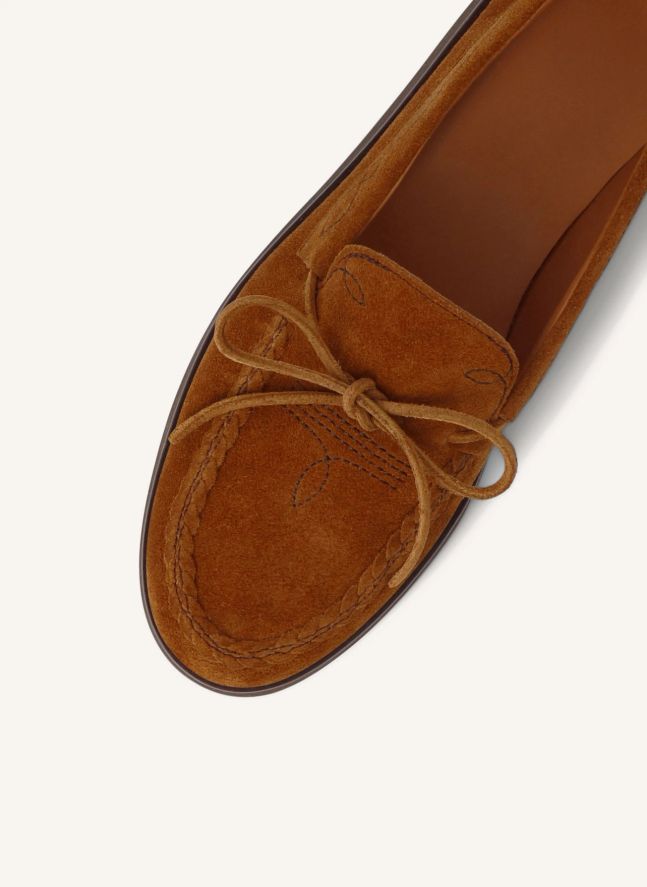 Mocassins Totem Daim | Camel