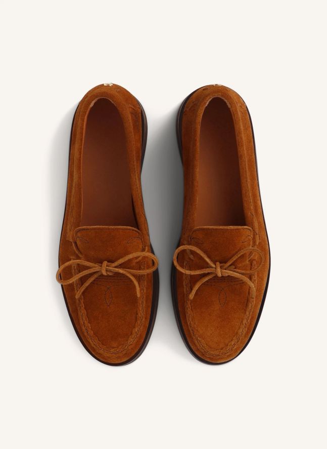 Mocassins Totem Daim | Camel