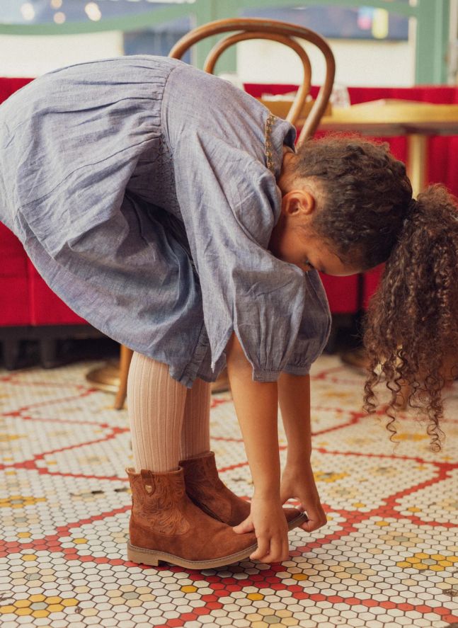 Bottines Sister Cover Velours | Marron