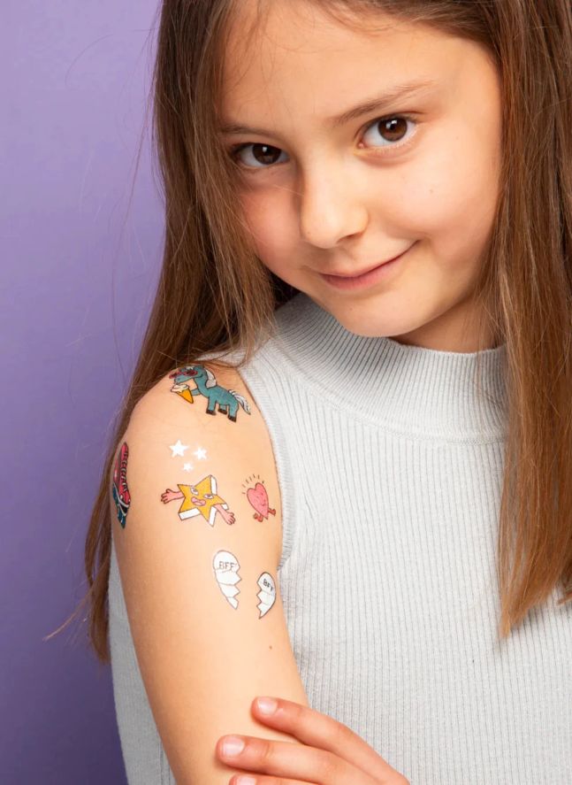 Tatouages temporaires Lily | Rose