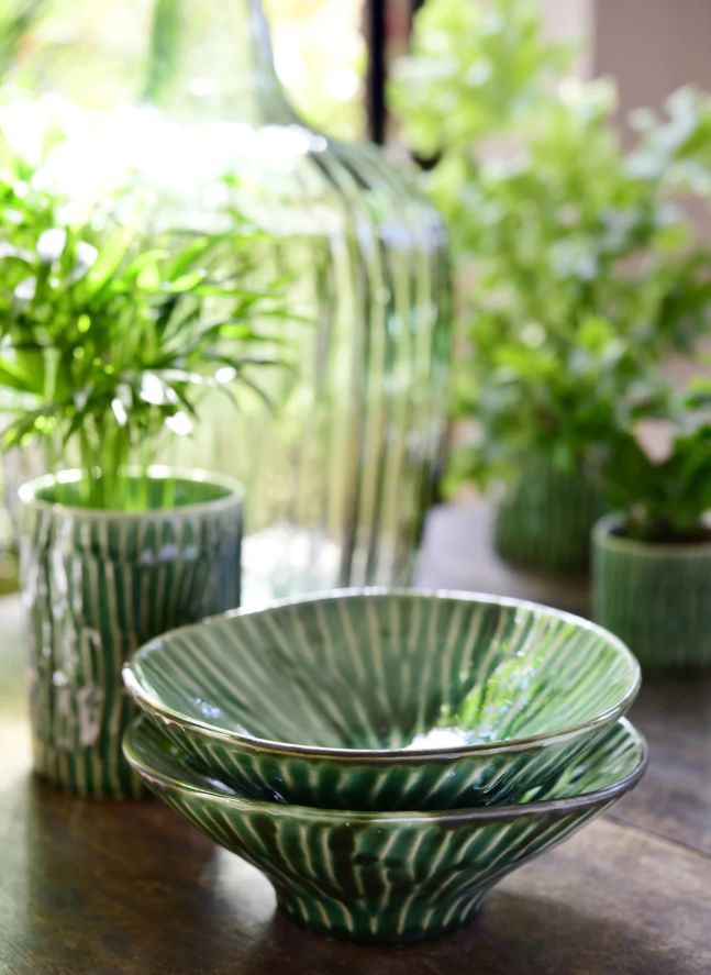 Plats Verde Lanza, Pascale Naessens - Set de 2 | Vert