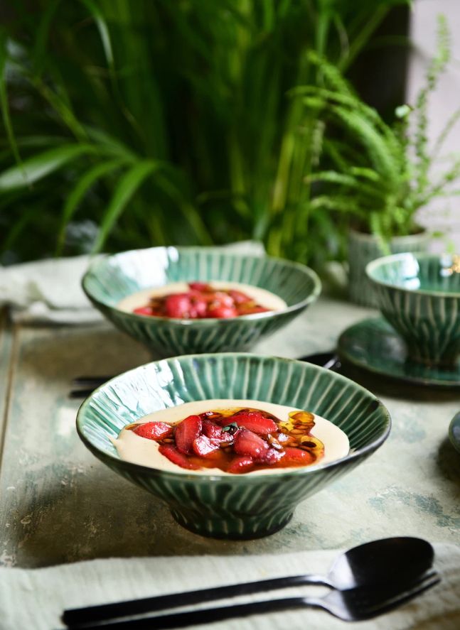 Plats Verde Lanza, Pascale Naessens - Set de 2 | Vert