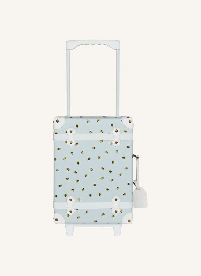See-ya Bee suitcase | Blue