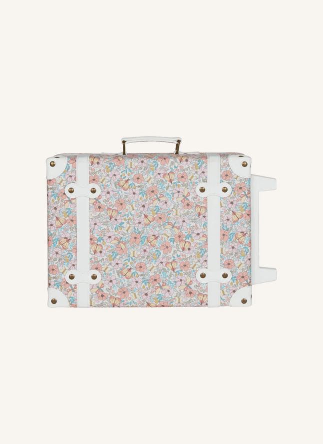 See-ya Butterfly suitcase | Ecru