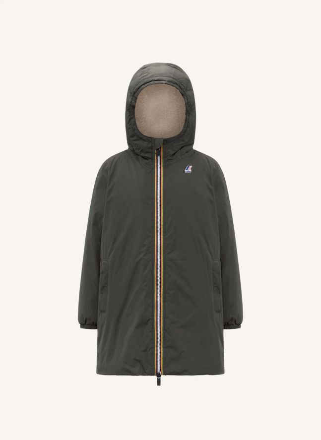 Parka Imperméable Fourrée Le Vrai 4.0 Eiffel Orsetto | Vert kaki
