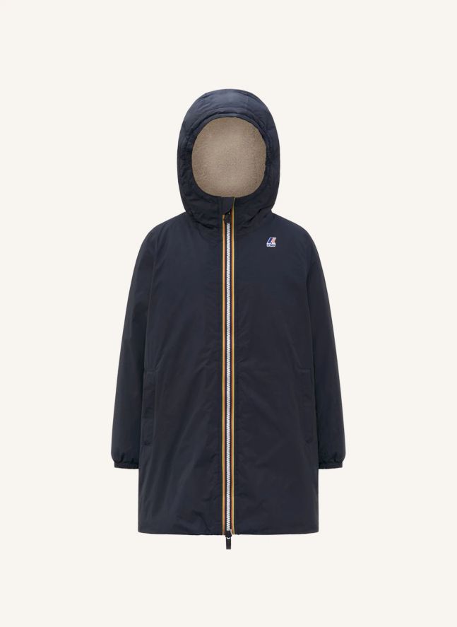 Parka con relleno impermeable Le Vrai 4.0 Eiffel Orsetto | Azul Marino