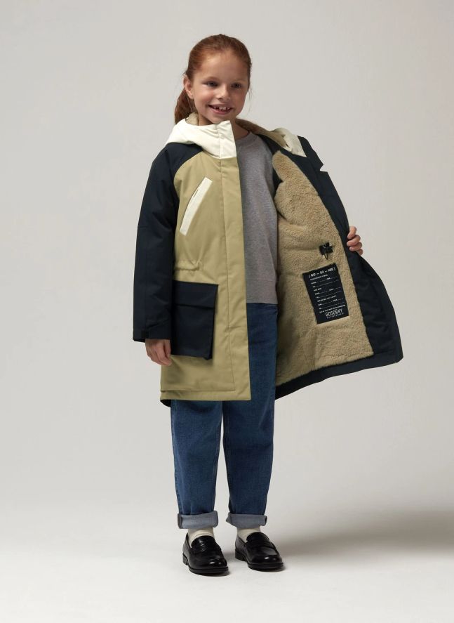 Parka impermeable Fast Camel | Verde Pálido