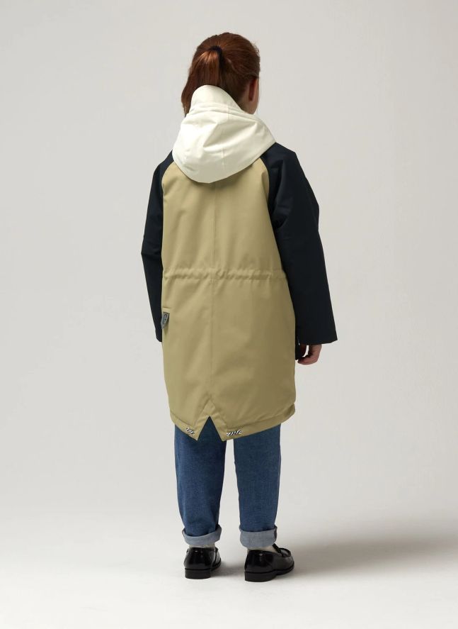 Parka impermeable Fast Camel | Verde Pálido