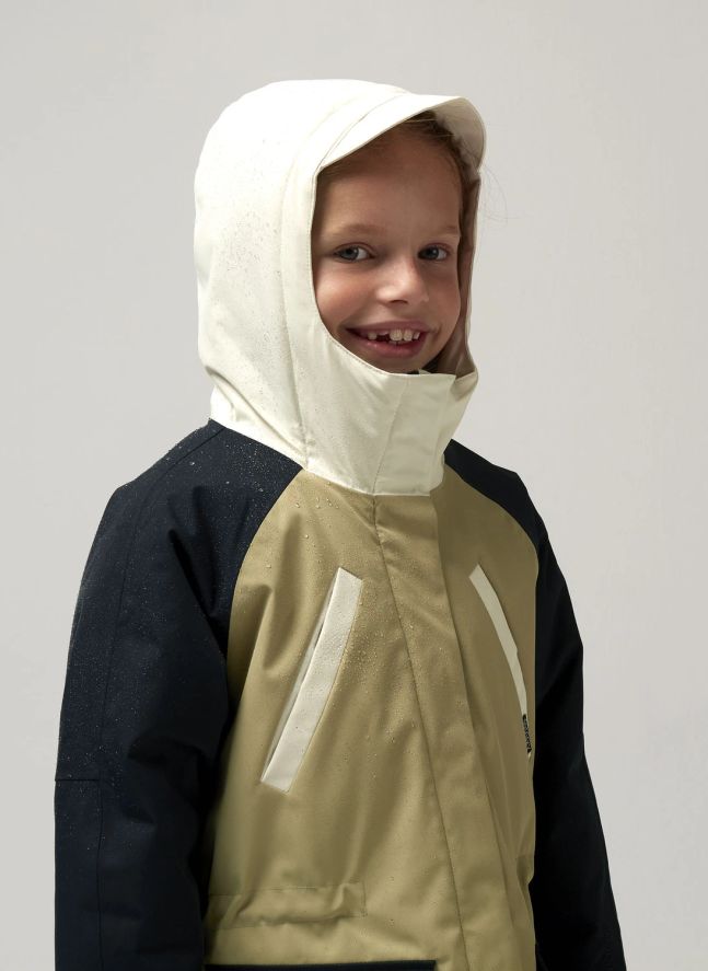 Parka impermeable Fast Camel | Verde Pálido