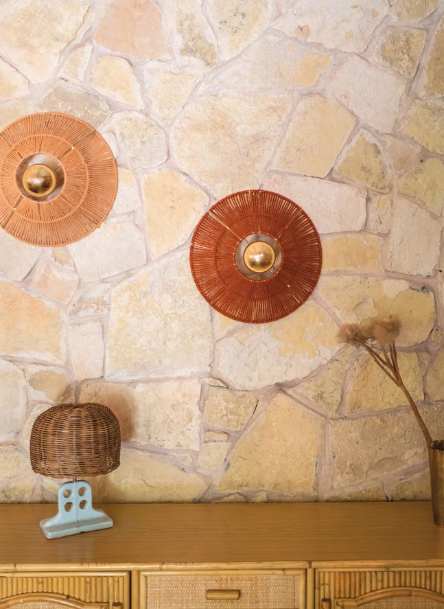 Applique en Laine Virgo  | Rouille