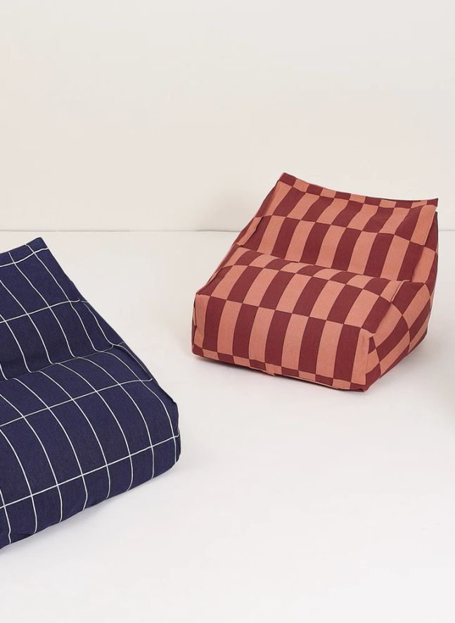 Fauteuil pouf Vibes | Rouge