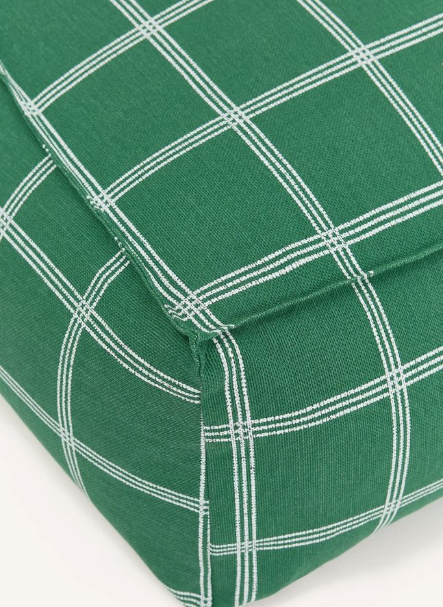 Vibes long pouffe | Green