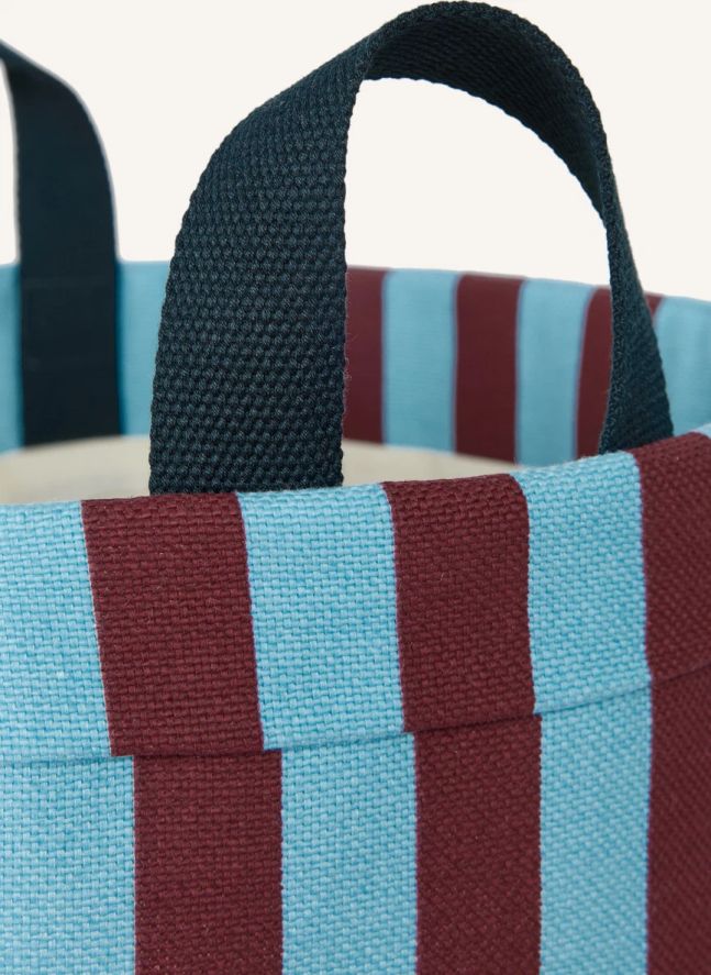 Grand panier de rangement | Bleu
