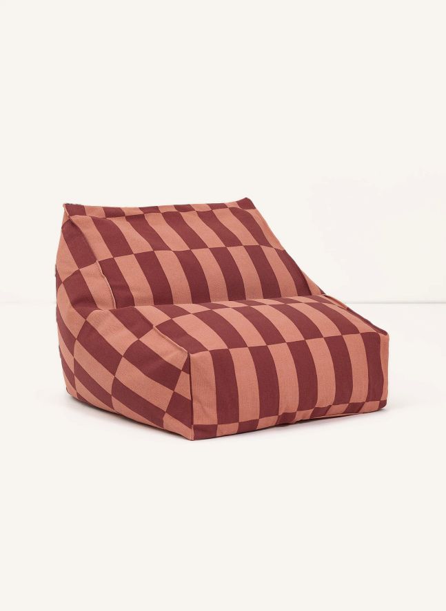 Fauteuil pouf Vibes | Rouge