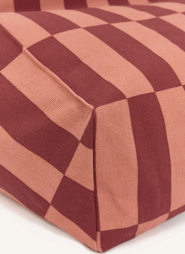 Fauteuil pouf Vibes | Rouge