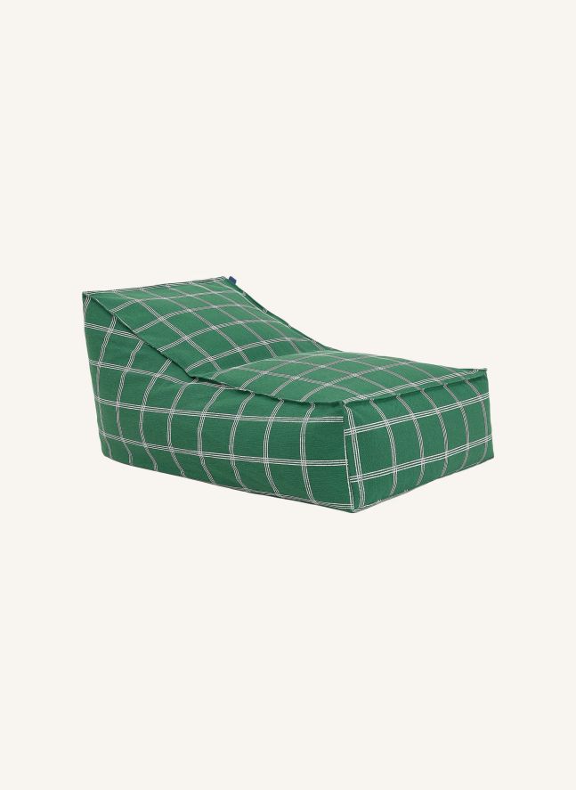 Vibes long pouffe | Green