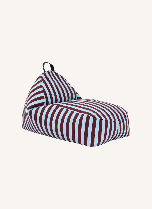 Pouf long Bliss | Bleu