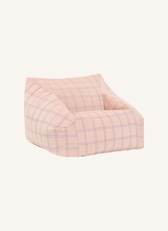Fauteuil pouf Chelsea | Rose