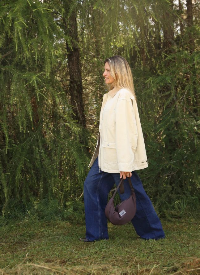 Sac banane Puffy | Marron