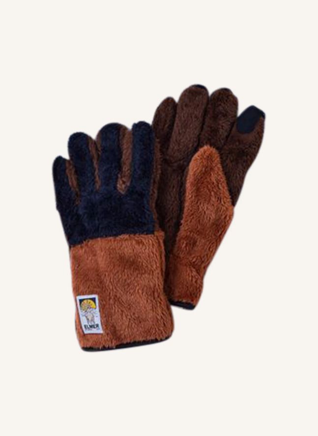 Cuddly Cub gloves | Brick red