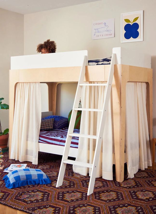Rideaux pour lit Perch | Ecru