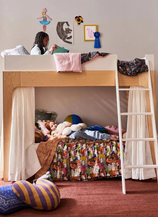Rideaux pour lit Perch | Ecru