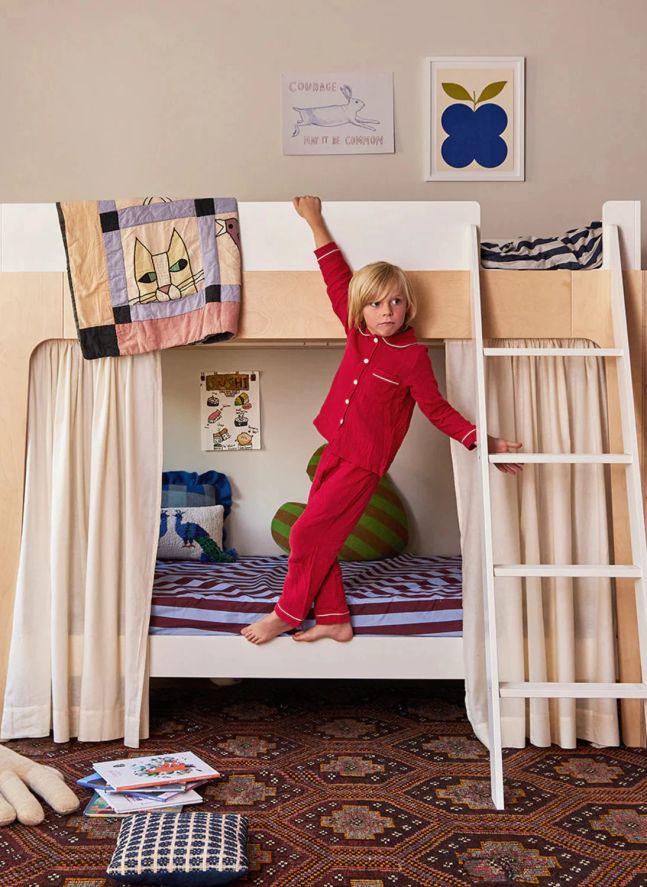 Rideaux pour lit Perch | Ecru