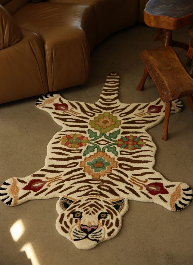 Tapis Jill  | Marron