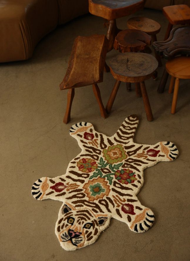 Tapis Jill  | Marron