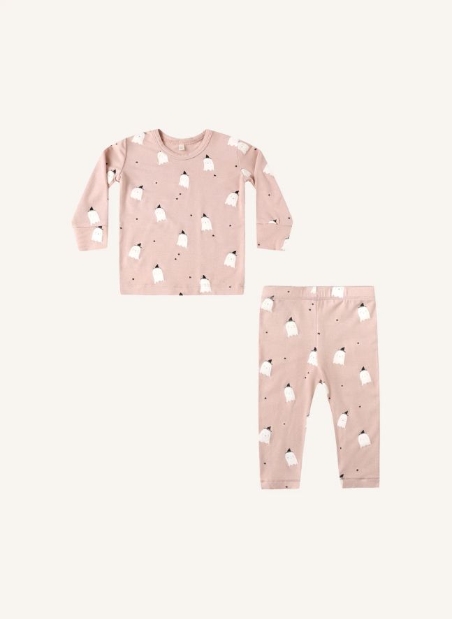 Ensemble Pyjama Pink Ghosts | Rose