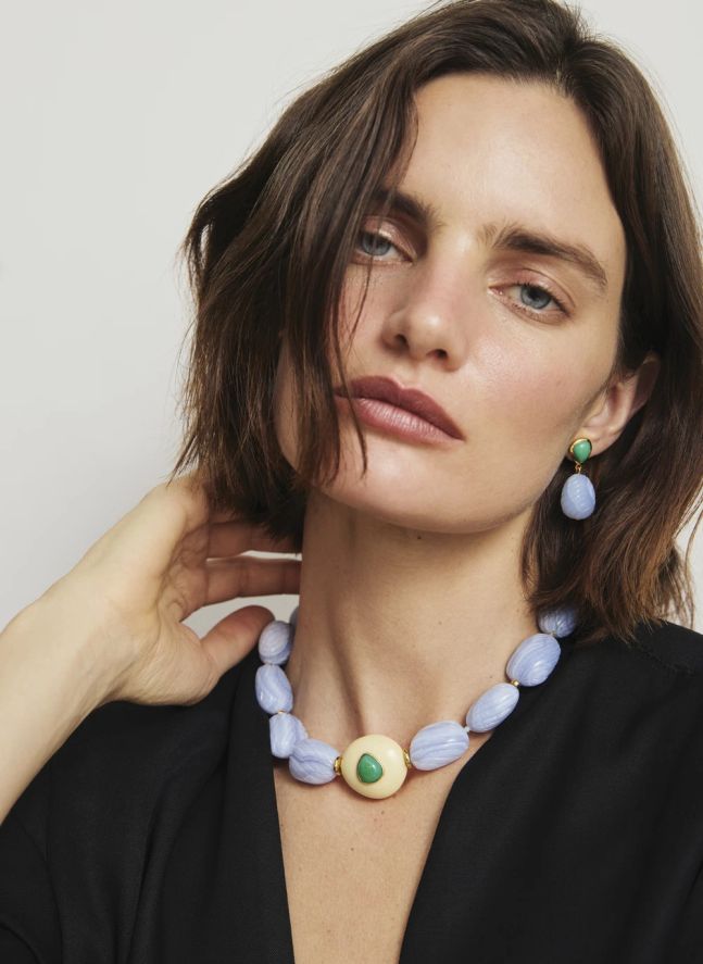 Boucles d'Oreilles Andalusia | Bleu