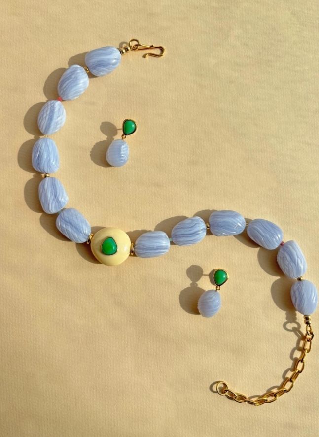 Boucles d'Oreilles Andalusia | Bleu
