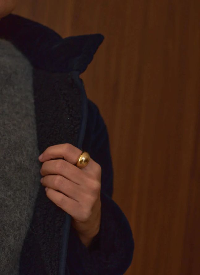 Manteau Matelassé Louisa Velours - Collection Femme | Indigo