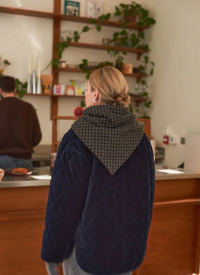 Manteau Matelassé Louisa Velours - Collection Femme | Indigo