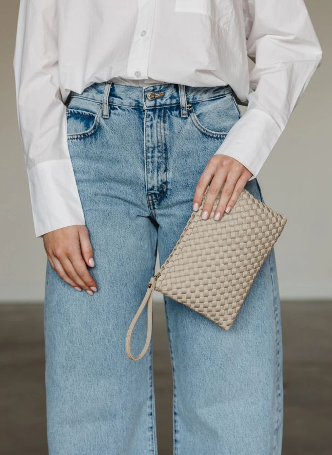 Marrea clutch bag | Sand