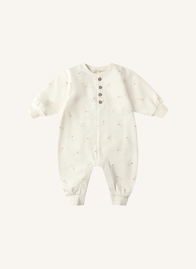 Combinaison Etoiles Coton Bio | Ivoire