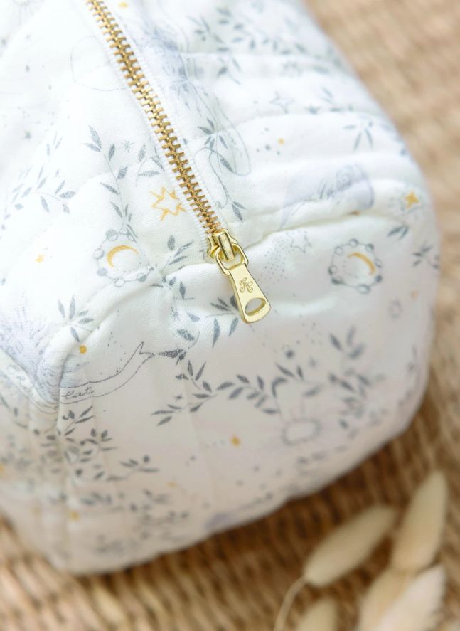 Trousse de toilette Rêve étoilé | Ecru