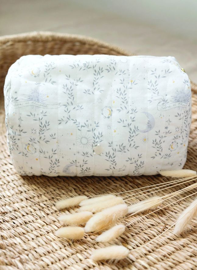Trousse de toilette Rêve étoilé | Ecru