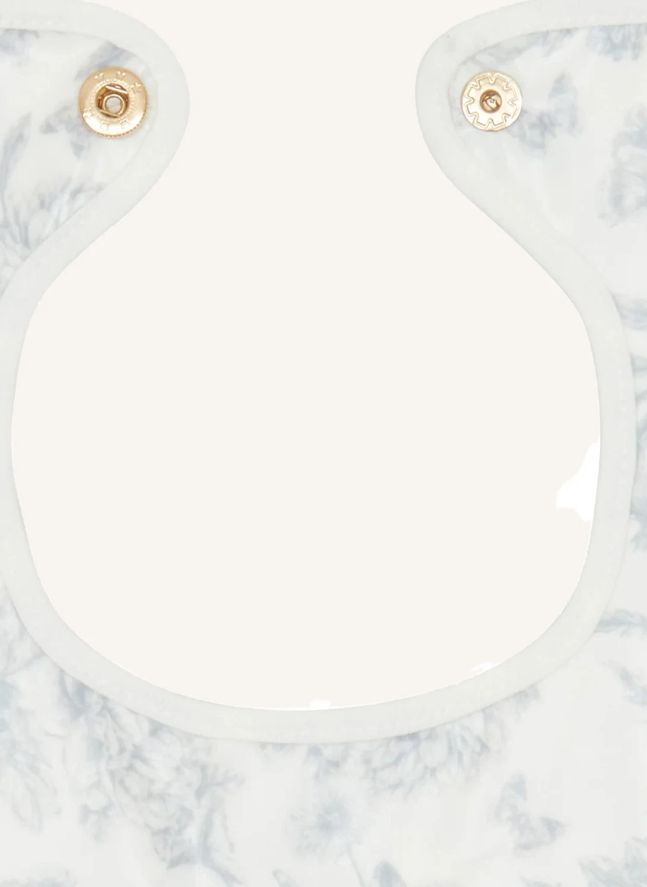 Bavoir enduit Toile de Jouy | Gris