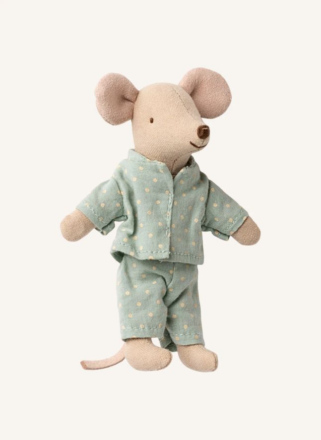 Petit frère souris dans sa boîte d'allumettes